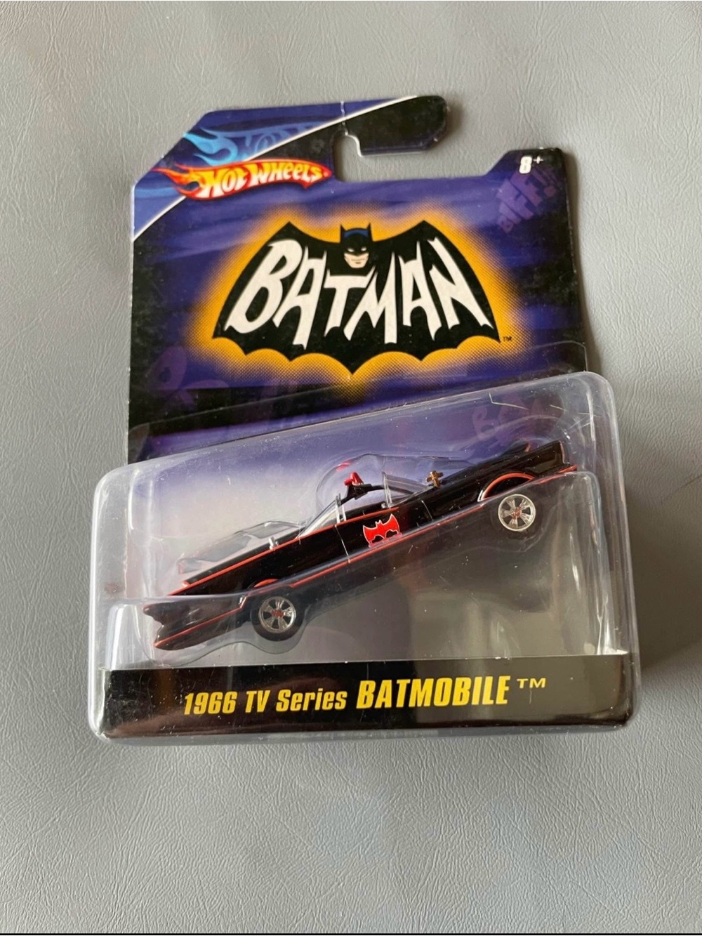 Hot Wheels 1966 TV Series Batmobile - Black and Red
